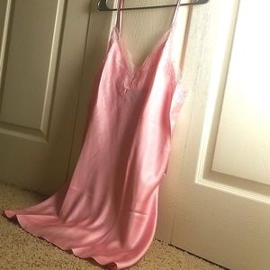 Satin Slip Dress Victoria's SecretSoft Pink New NWT
